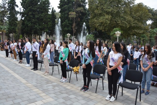 Tərtər rayonundan yüksək bal toplayaraq tələbə adını qazanan gənclərlə görüş keçirilib