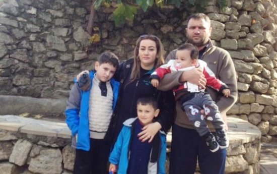 Şəhid xanımının öldüyü qəzadan FOTOLAR