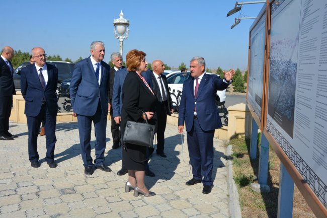 Genetik Ehtiyatlar İnstitutunun Qarabağ Elmi-Tədqiqat Bazasının infrastrukturunun bərpası ilə bağlı tarla seminarı keçirilib