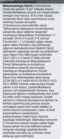 Qarabağ qazisi icra hakimiyyətinin yalanlarını ifşa etdi - Zərdab icra başçısı inad edir…