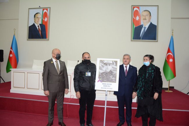 Tərtərdə 8 Noyabr-Zəfər Günü ərəfəsində Vətən müharibəsi şəhidlərinin ailə üzvləri ilə görüş keçirilib