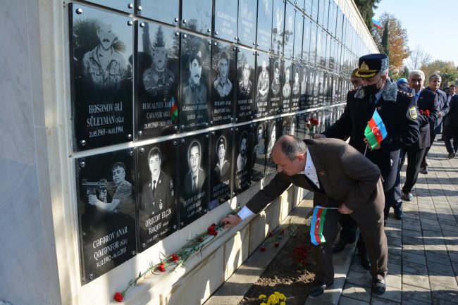 Tərtərdə 8 Noyabr-Zəfər Günü münasibətilə yürüş və tədbir keçirilib