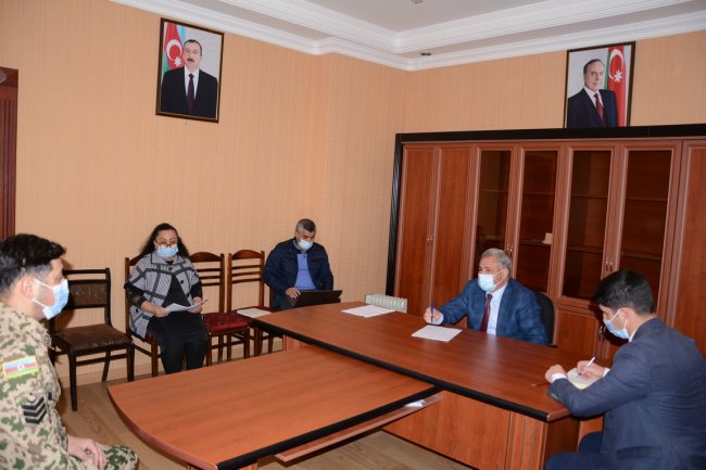 Tərtərdə vətəndaşların müraciətləri dinlənilib