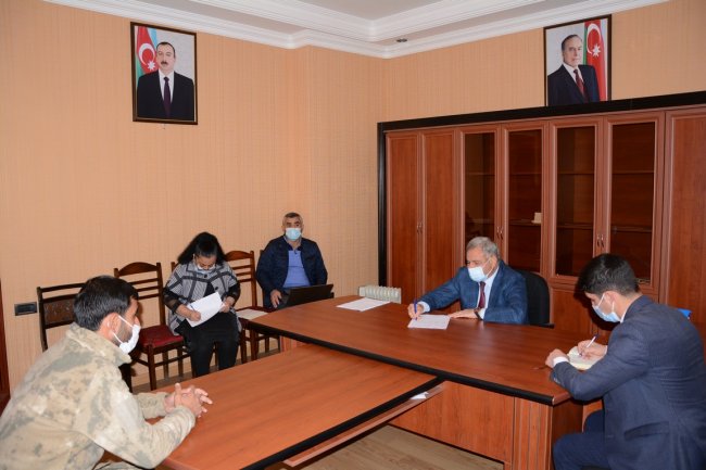 Tərtərdə vətəndaşların müraciətləri dinlənilib