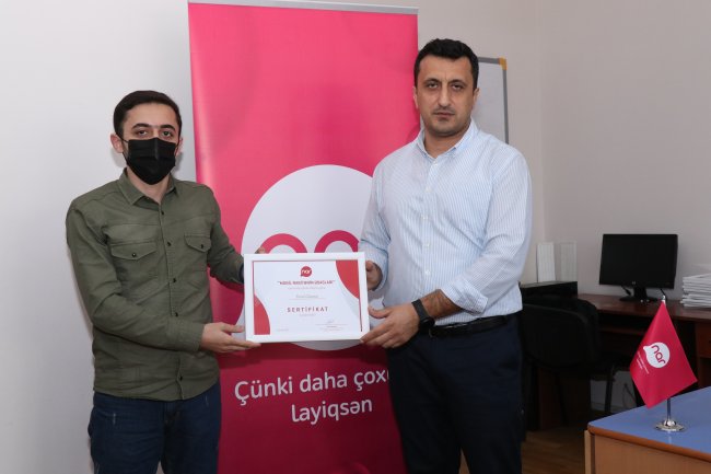 “Nar”ın keçirdiyi “Mobil rabitənin əsasları” təlimi yekunlaşdı