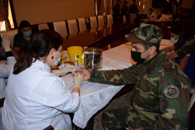 Tərtərdə qanvermə aksiyası keçirilib