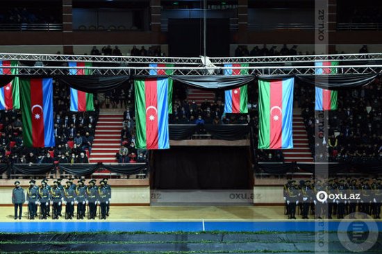 Helikopter qəzasında həlak olan hərbçilərlə vida mərasimi keçirilir - CANLI + YENİLƏNİB + FOTO