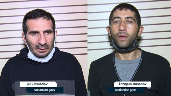 Bakıda silah satan şəxslər həbs edildi - FOTO/VİDEO