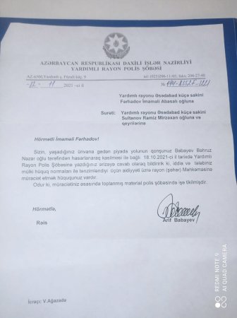Bakıda oturub Yardımlını HASARA ALIB... - FAKTLAR
